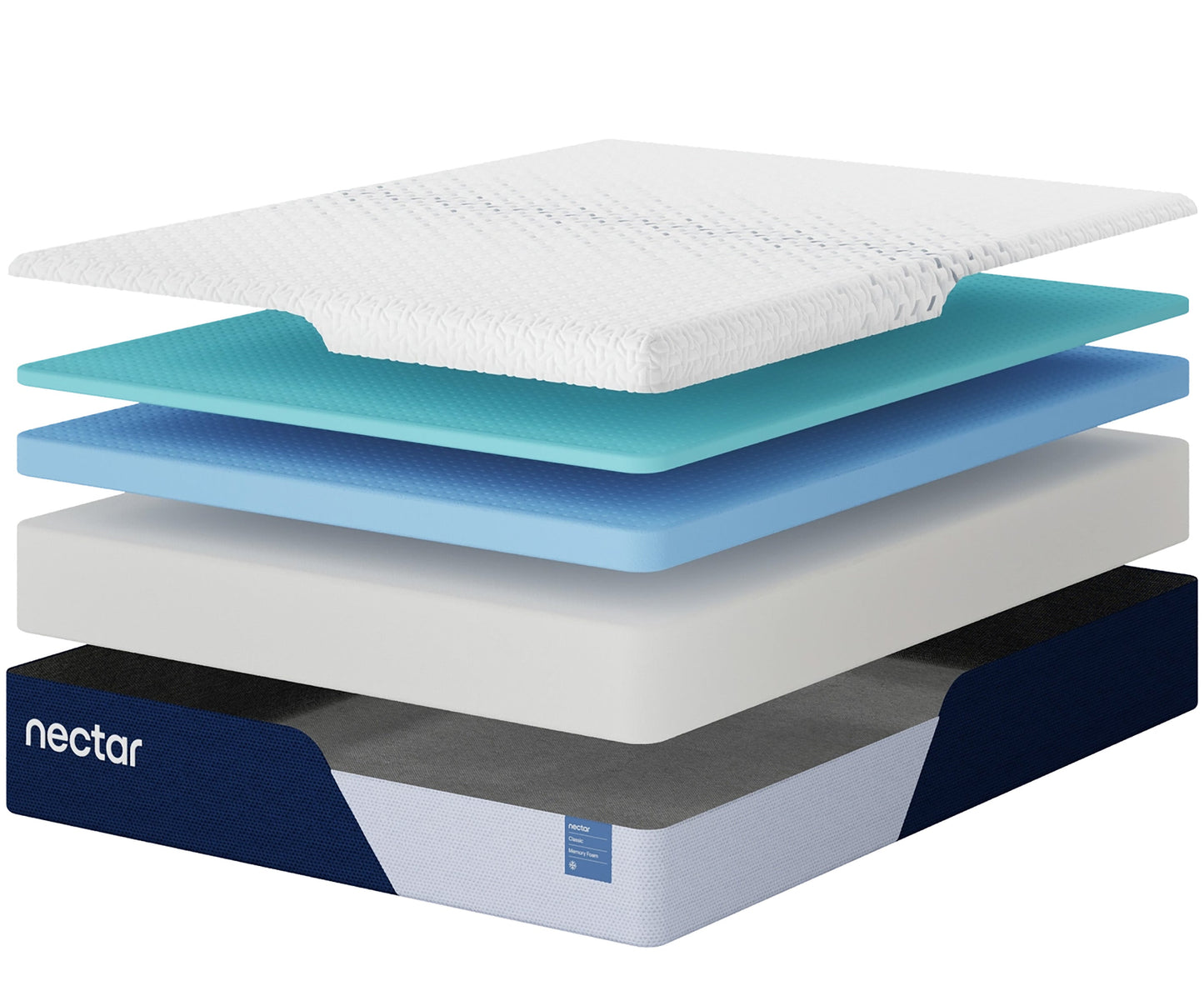 Nectar Classic 12” - Medium Firm - Contouring Memory Foam - Cooling Top Layer - Support & Pressure-Relief