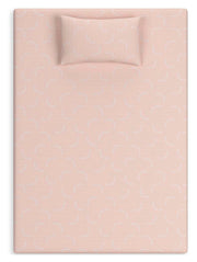 iKidz Coral Twin Mattress and Pillow