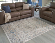 Barkham 5'3" x 7' Washable Rug