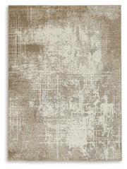 Grifflain 5'1" x 7' Washable Rug
