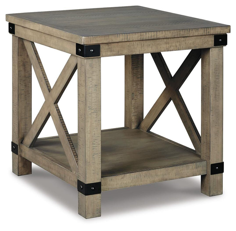 Aldwin Coffee Table and 2 End Tables
