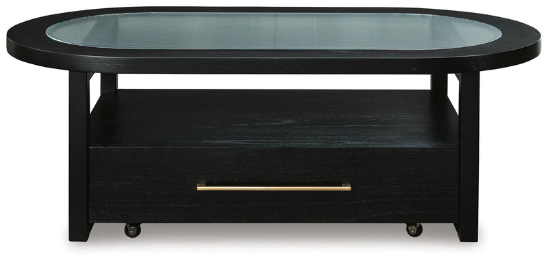 Winbardi Coffee Table and 2 Chairside End Tables